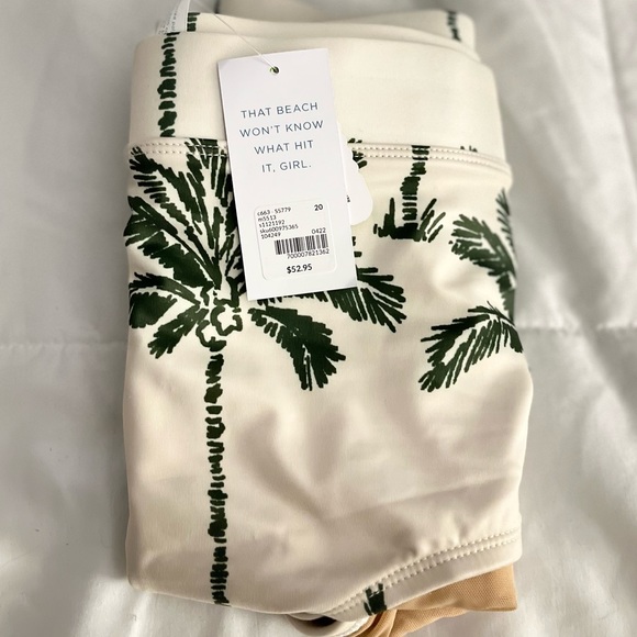 Lane Bryant “Sugar Palm” bikini bottom swimsuit - Picture 3 of 5